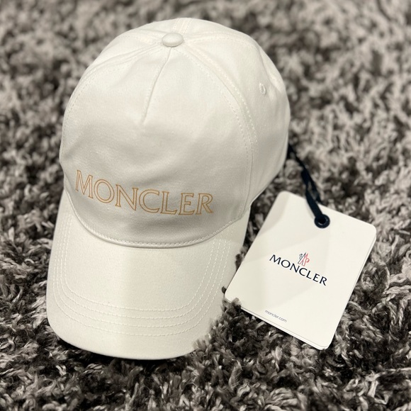Moncler Logo text baseball cap - Picture 4 of 6
